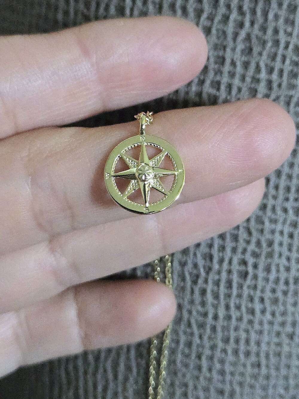 inspired by you "Journey" Compass🧭 Pendant Necklace - NIB - Picture 15 of 16